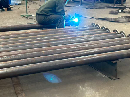 绥化20#无缝注浆管加工108*6钢花管棚管